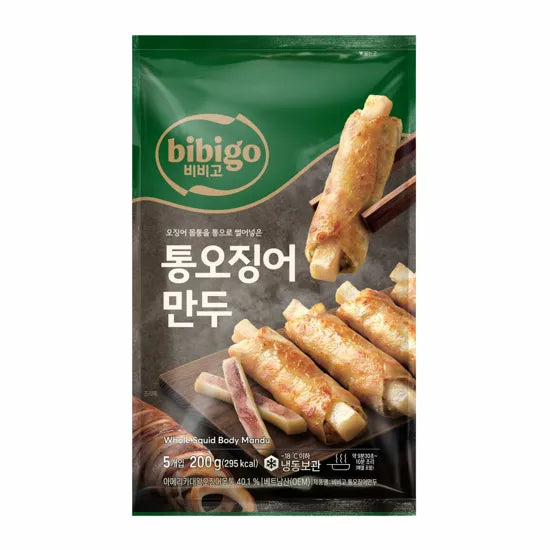 BIBIGO Whole squid mandu 통오징어만두 200g